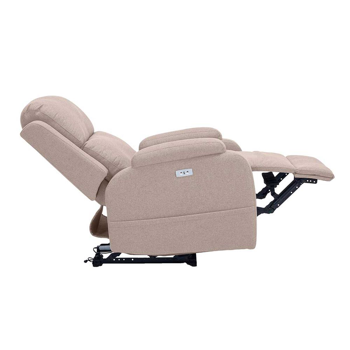 Bergere Reclinable Casanova Power 1 Cuerpo Beige