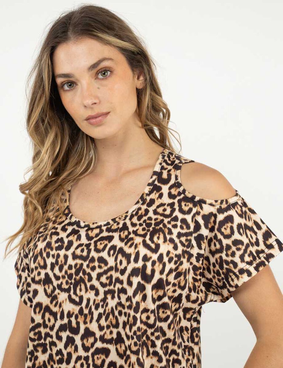 Polera Manga Corta Mujer Portman Club