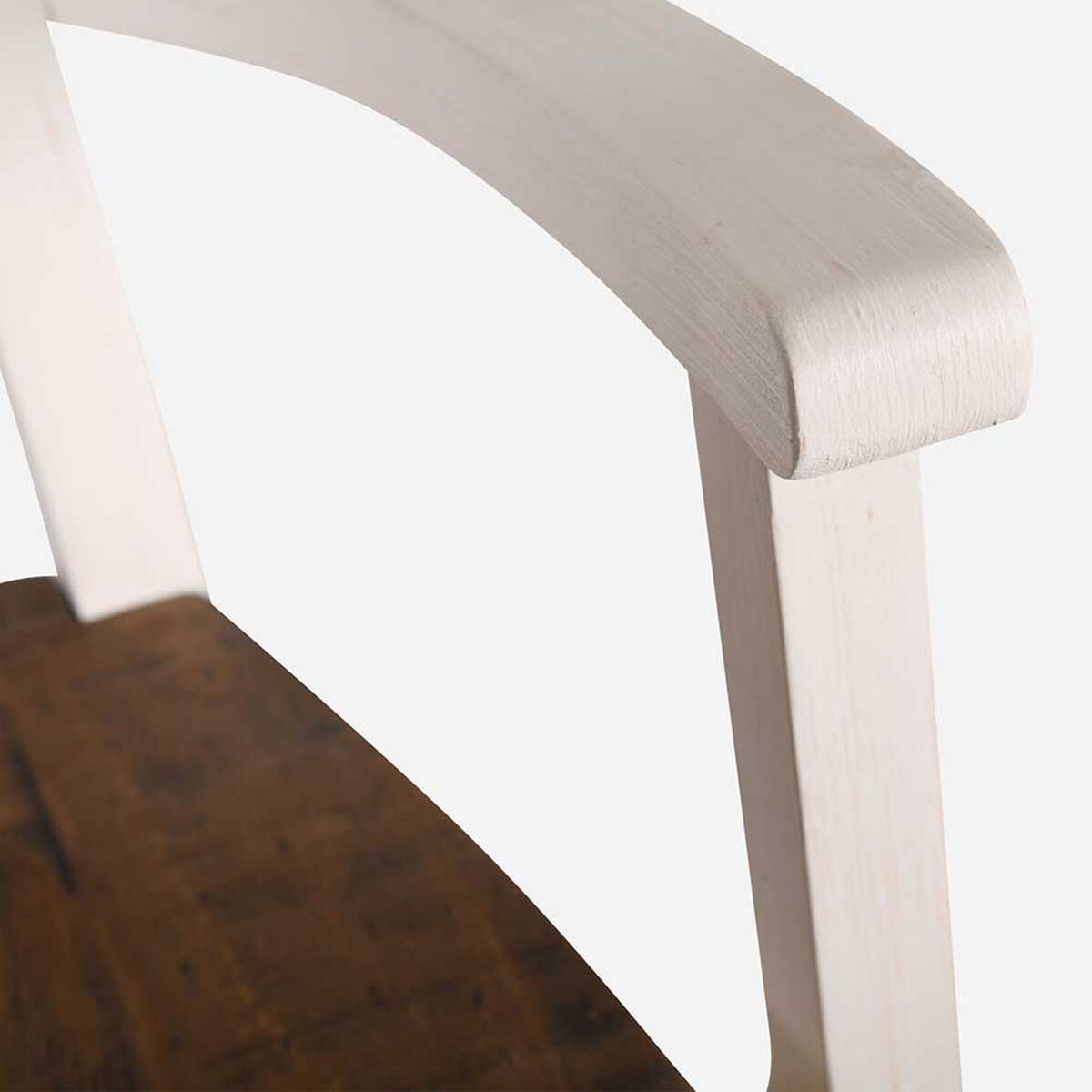 Juego de Comedor CIC Provenza 6 Sillas + 2 Sitiales Blanco