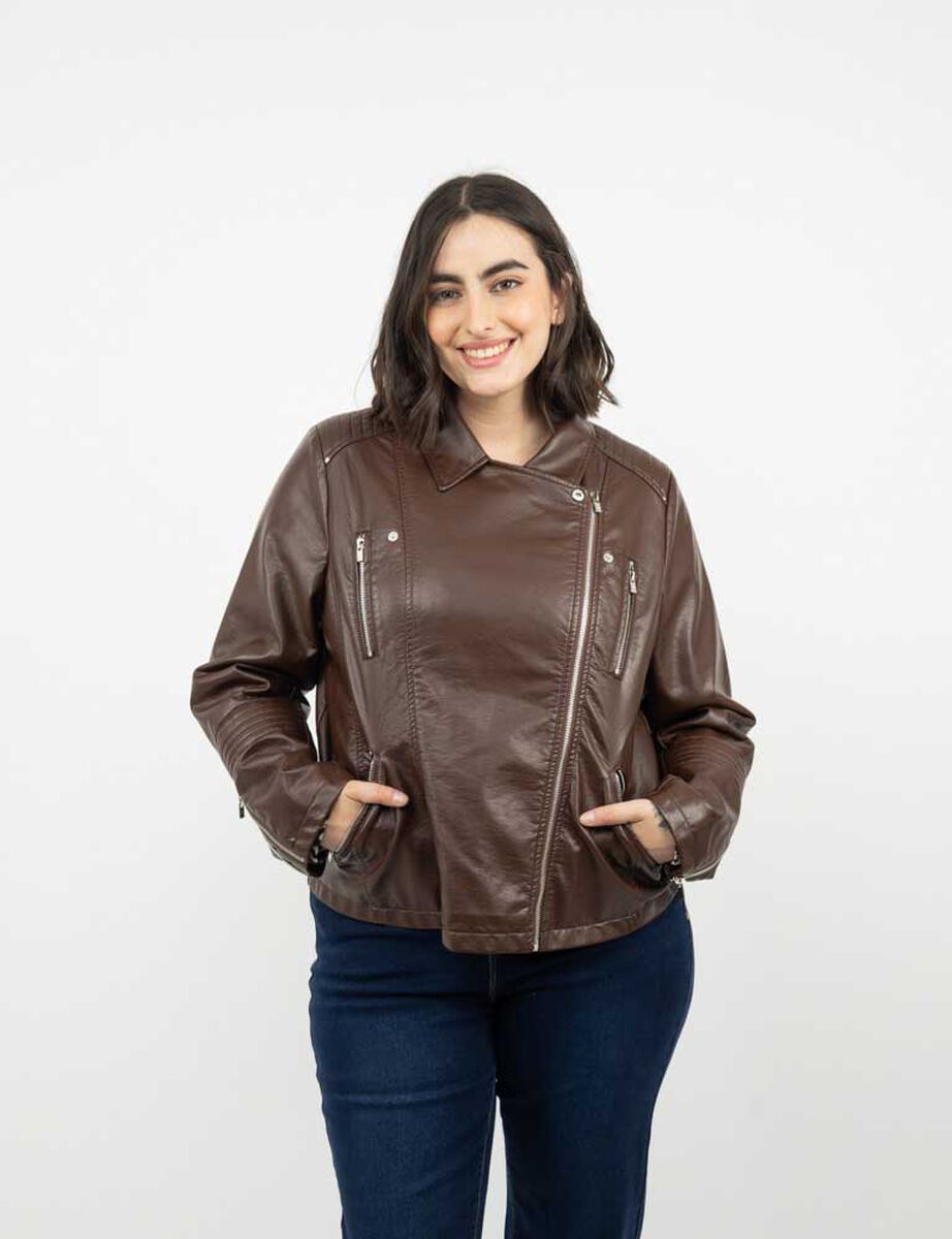 Chaqueta Ecocuero Mujer Extralindas