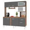 Kit Cocina Vekkahome Sevilha 5 Puertas Gris