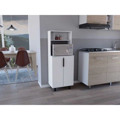Mueble para Microondas TuHome Oshawa 2 Puertas Blanco