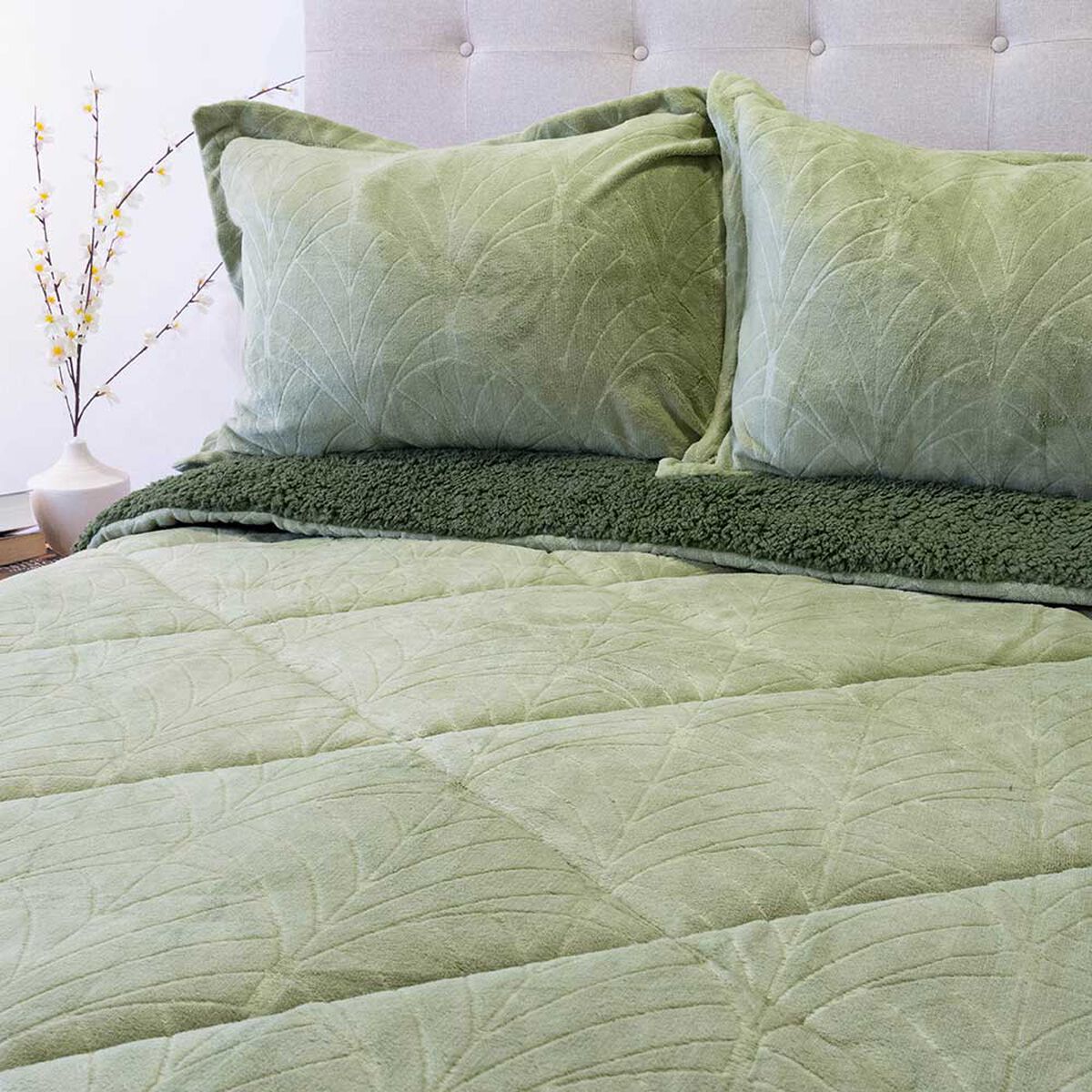 Cubrecama Doral Super King Senses Sherpa D1