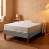 Cama Europea Latam Home 1,5 Plazas Zen Best Gris