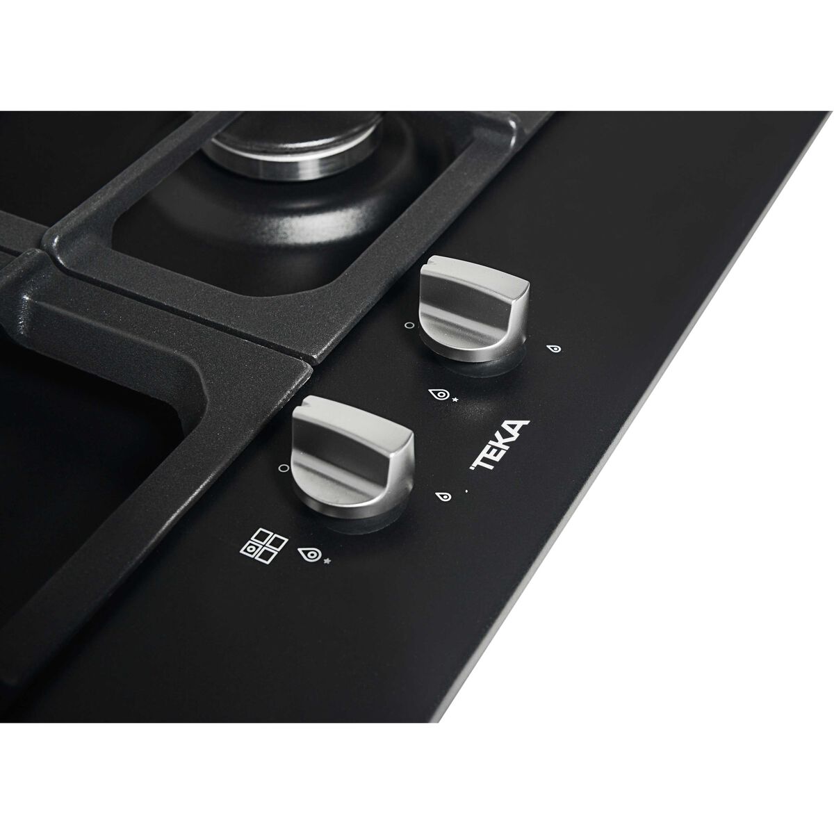 Encimera a Gas Teka EW 60 4G AI AL CI Black 4 Quemadores