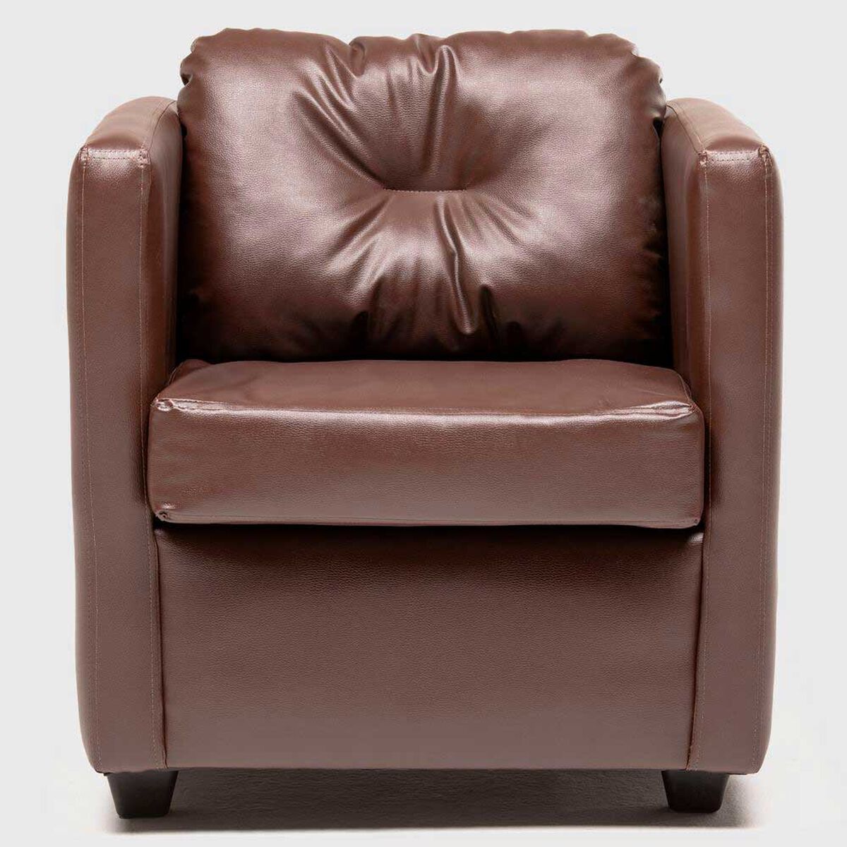 Poltrona Cabsur Caburga PU Café