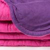 Cubrecama Fuscia/Morado King