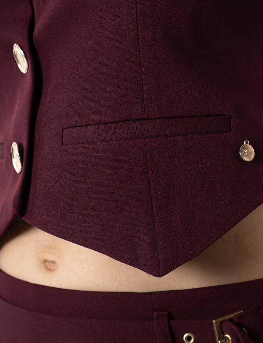 Blazer Gillete Sastrero Mujer Zibel