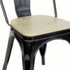 Set 4 Sillas Idetex Antique Negra