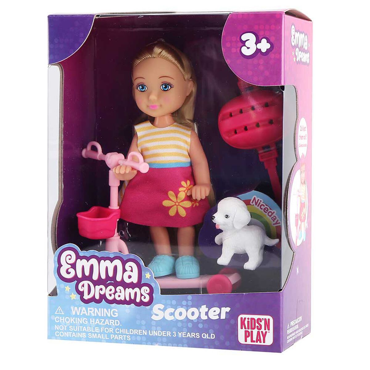 Muñeca Con Scooter Kids'N Play