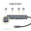 Adaptador Multipuerto Levo Hub 6 en 1