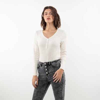Body Manga Larga Mujer Zibel
