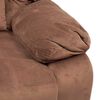 Bergere Reclinable Furnitech Nashville 3 Cuerpos Café