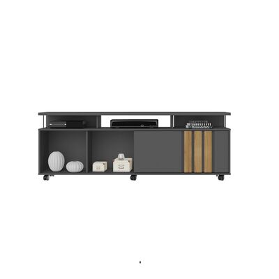 Rack Di Poretti Atraente 70" Gris