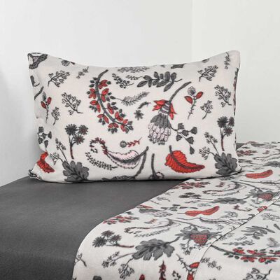 Imagen 1 del producto Sábana de polar American Family 1,5 Plazas Floripa Blanco