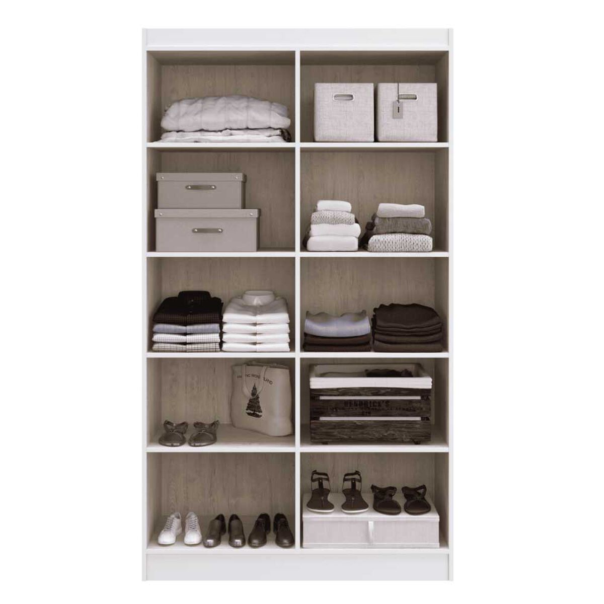 Closet Exit Multiuso 4 Puertas Blanco
