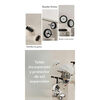 Triciclo LuBabycas 360° Multiposiciones con Mesita Blanco