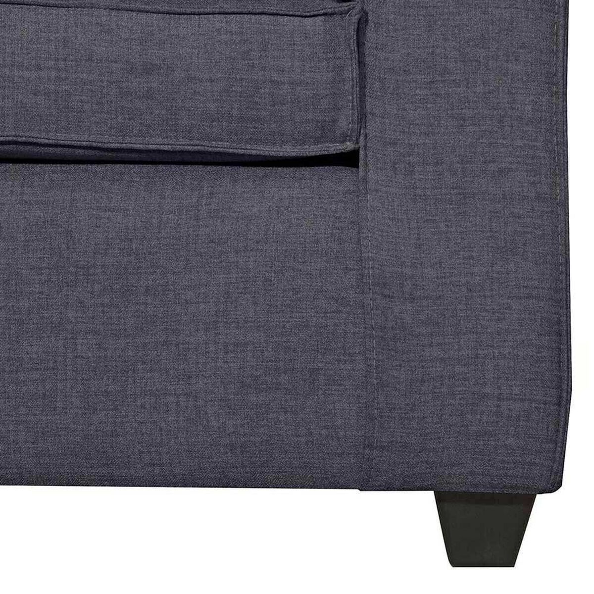 Sof&aacute; Black Factory Berta 3 Cuerpos Marengo