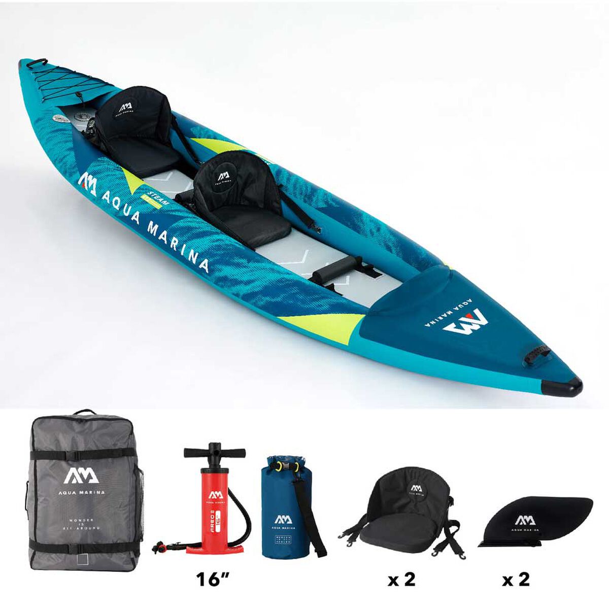 Kayak Inflable Aqua Marina Steam