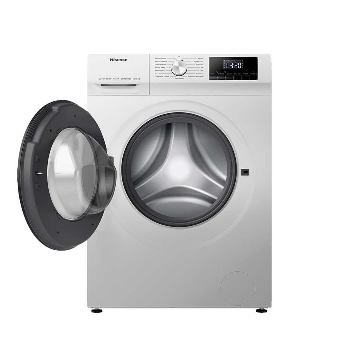 Lavadora Secadora Hisense WD3Q1042BW 10/6 kg.