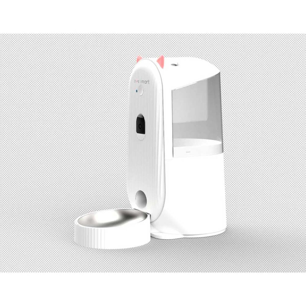 Dispensador de Alimento para Mascotas Inteligente Love Smart FSC-03 Blanco