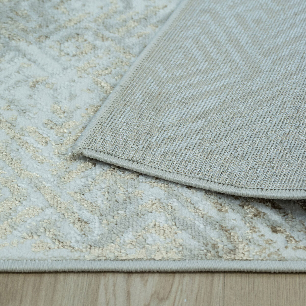 Alfombra de Pasillo Doral Portland 60x100 cm Beige