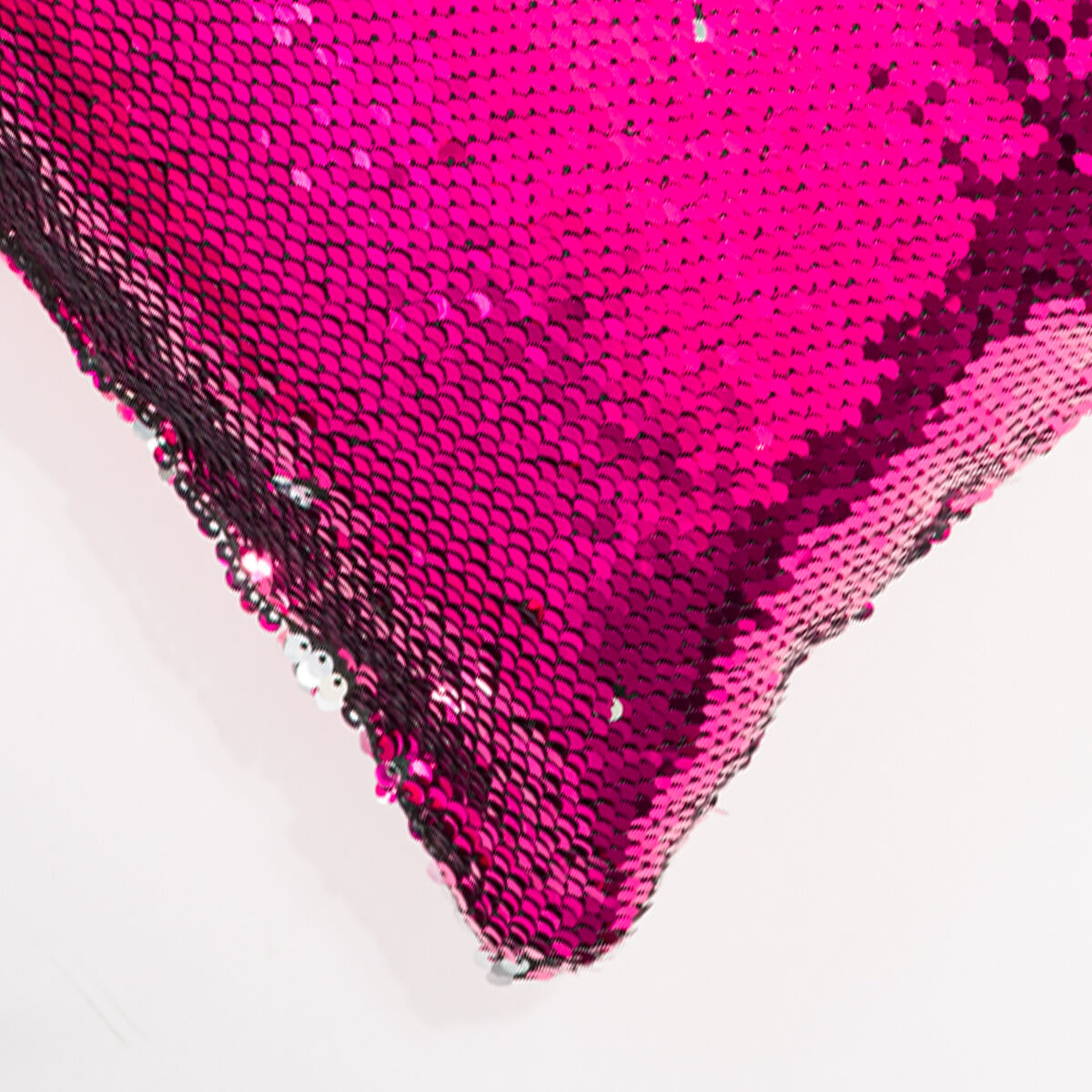 Cojín de Lentejuelas Magenta 45X45 cm