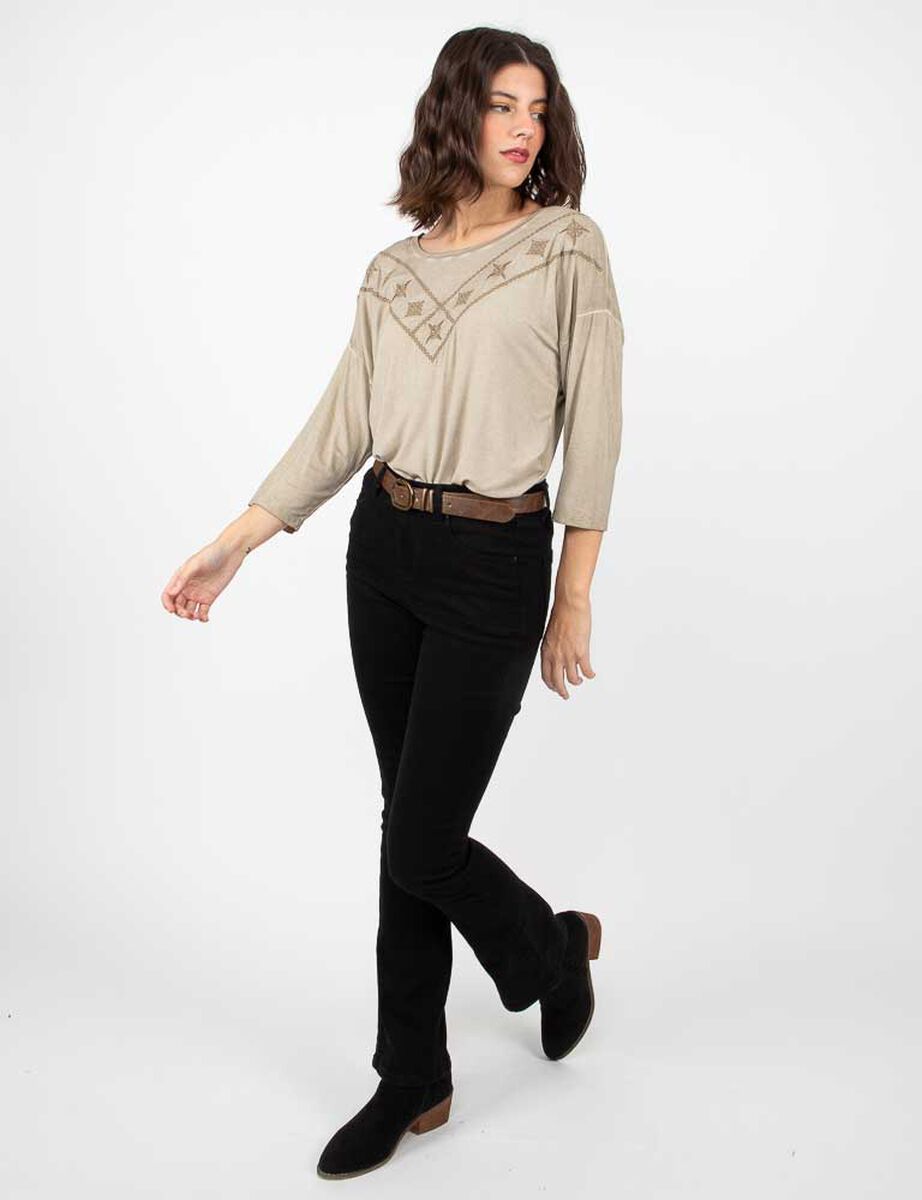 Jeans Straight Mujer Alma