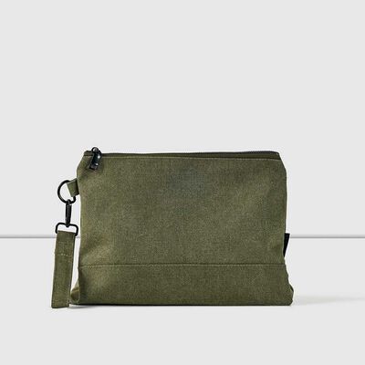 Imagen 1 del producto Neceser Elements & Co Canvas Moss 28x21 cm