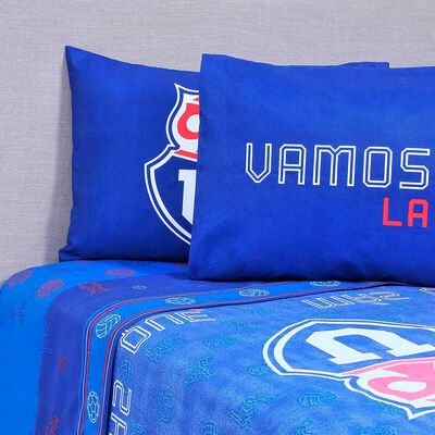 Juego de S&aacute;banas U de Chile 2 Plazas Classic