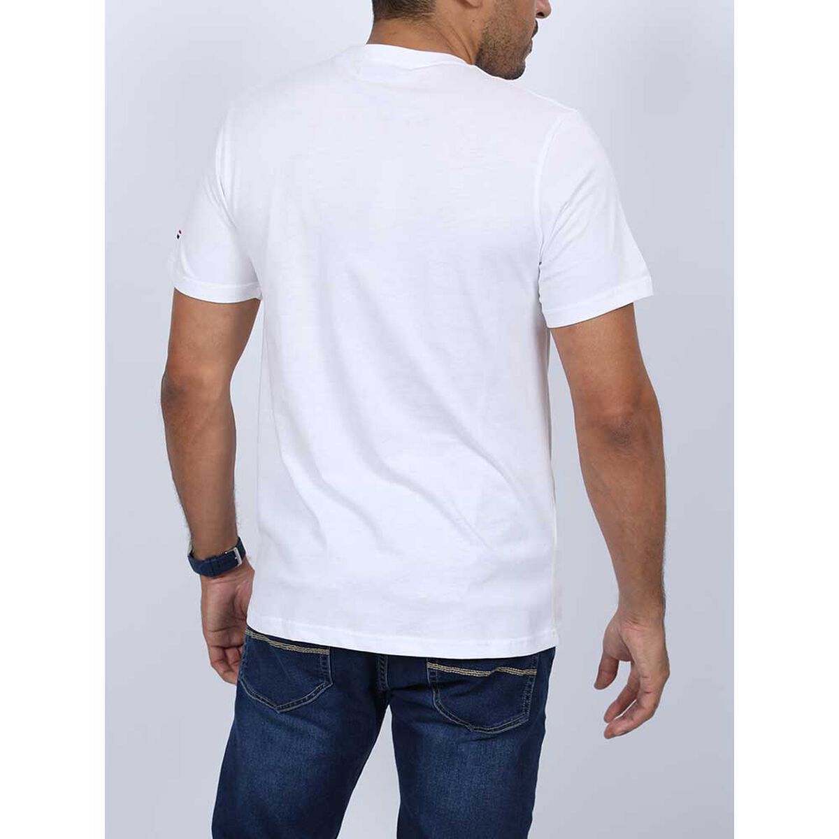 Polera Estampado Frontal Manga Corta Hombre Us Polo Assn