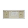 Marco Vgo Madera con Pinzas Blanco 20 x 50 cm