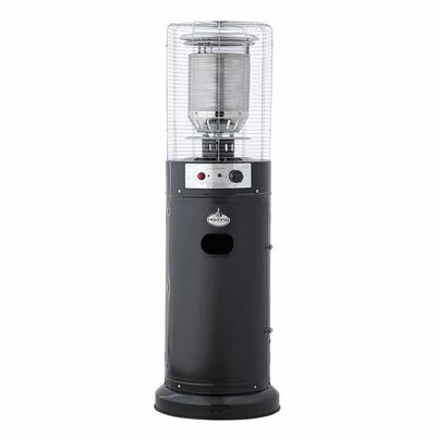 Estufa a Gas Exterior Terraza Klyma Cildro LW Negra 1,35 mts.