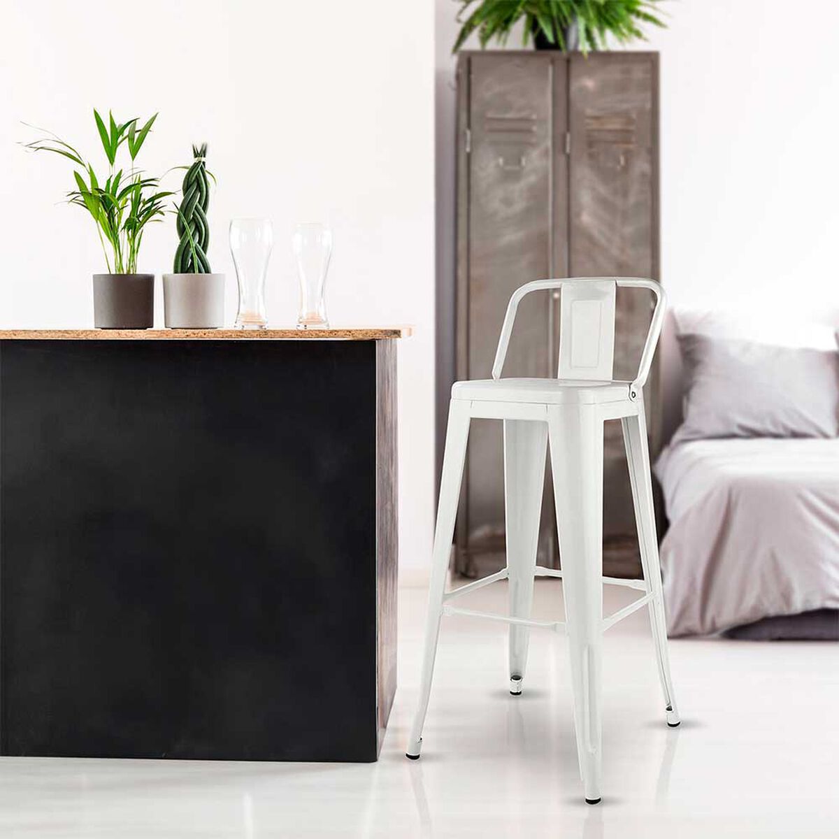 Pack de 4 Sillas Novahus  Blanco