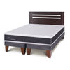 Cama Europea CIC Base Dividida 2 Plazas New Ortopedic + Respaldo