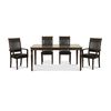 Juego de Comedor CIC Tenesse 4 Sillas + 2 Sitiales Chocolate