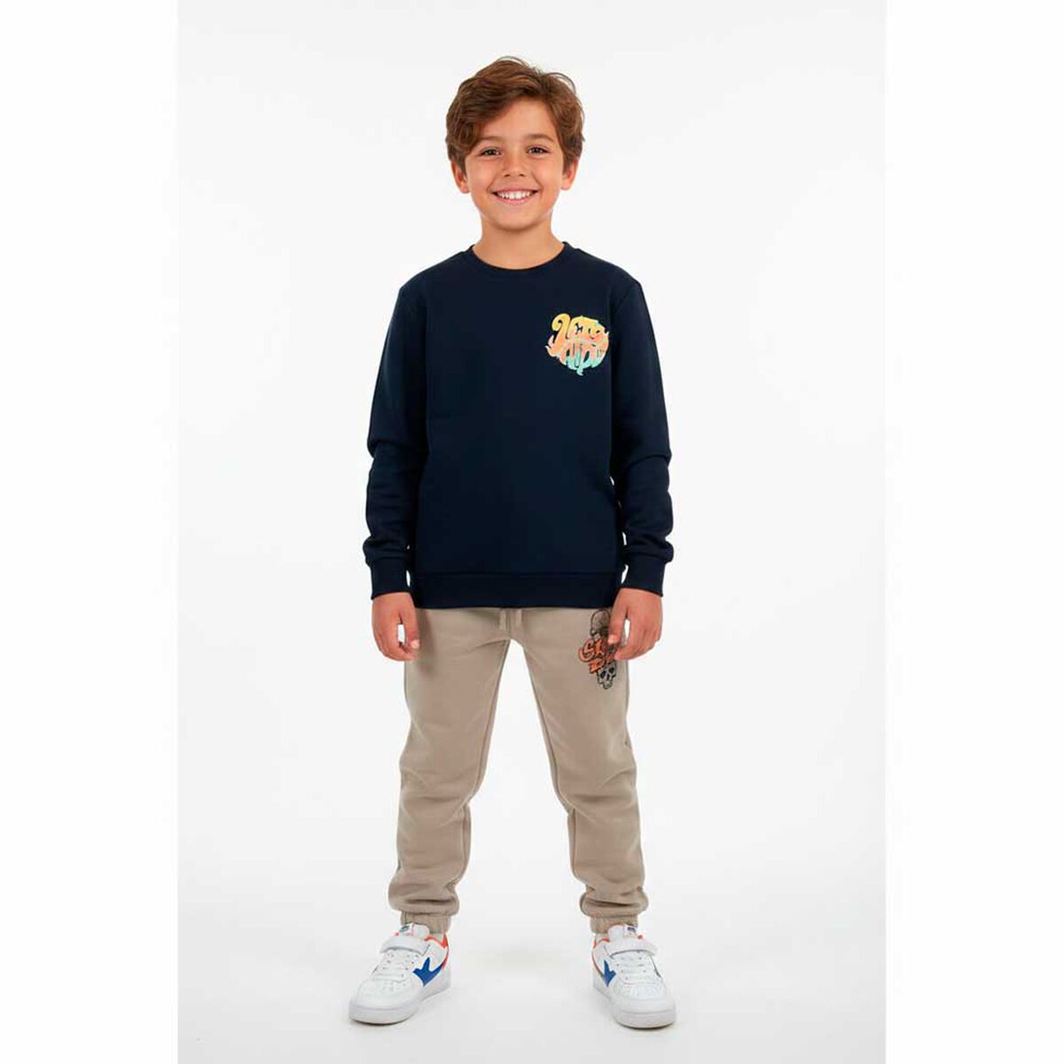 Poler&oacute;n Liso de Algod&oacute;n Ni&ntilde;o Cutback