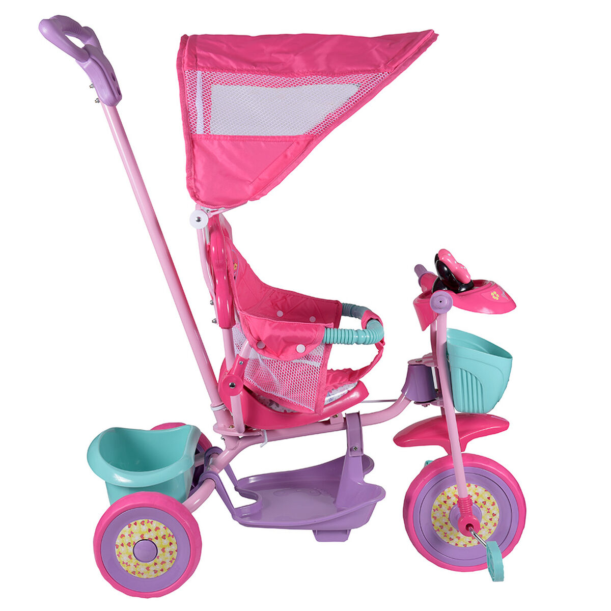 Triciclo Minnie 3 En 1