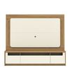 Panel TV Decocasa Oslo Hasta 75" Castaño Off White