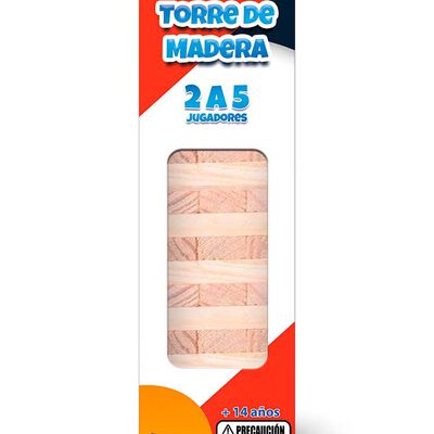 Juego de Mesa Torre de Madera Pronobel