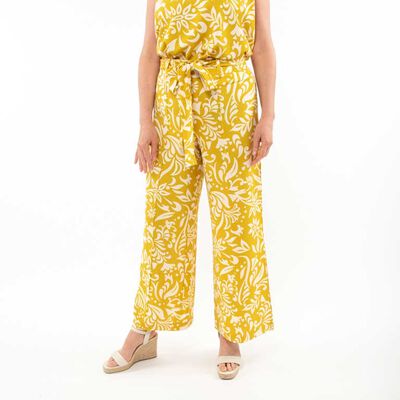 Pantalón Estampado Recto Mujer Portman Club