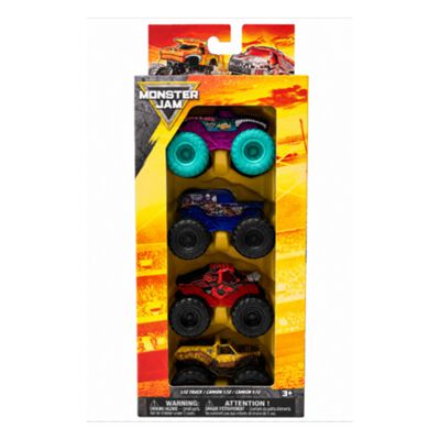 Set 4 Monster Trucks Escala 1:72 Monster Jam