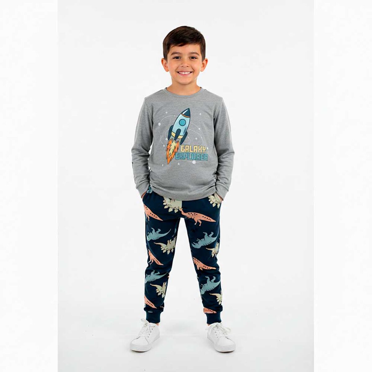 Conjunto Pijama Ni&ntilde;o Chess
