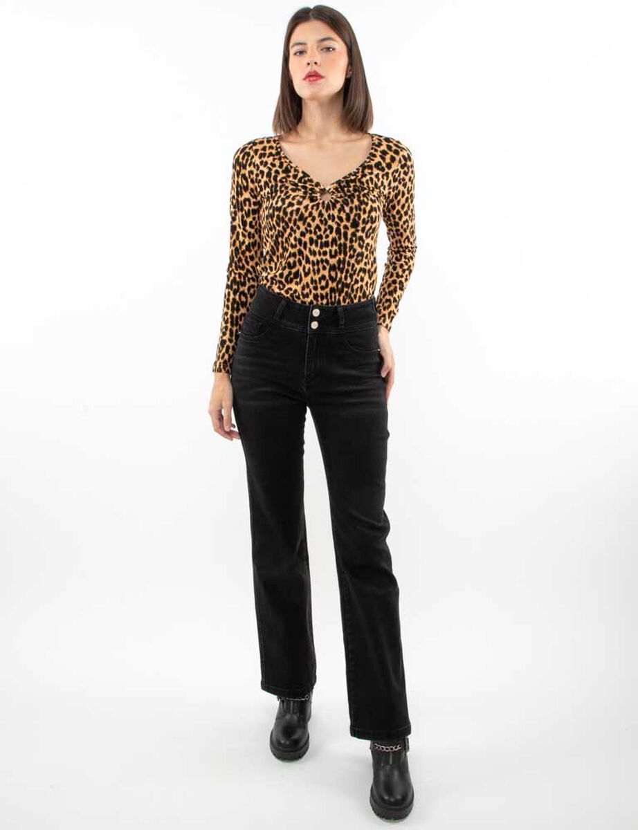 Jeans Flare Mujer Fiorucci