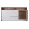 Rack TV CIC Colbun Olmo Blanco Hasta 60"