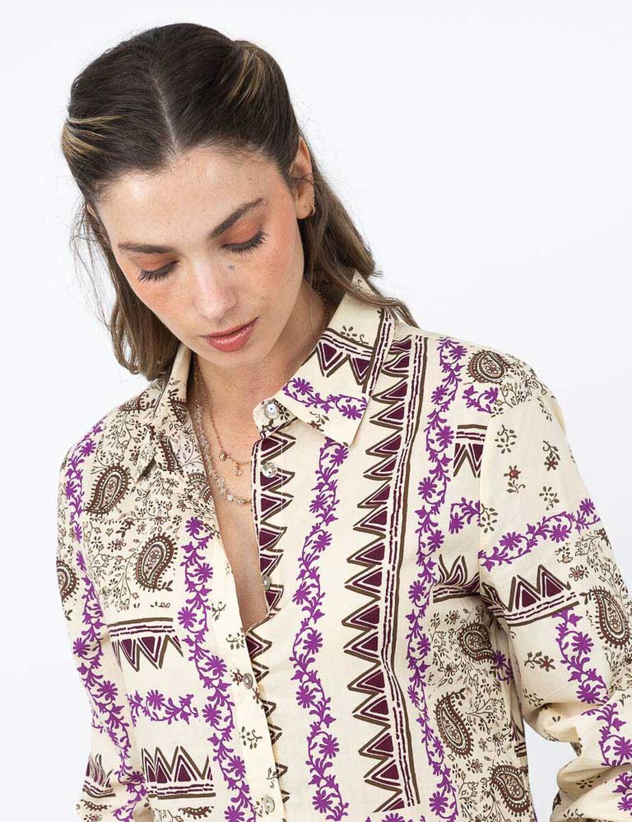 Vestido Corto Manga Larga Mujer Alma