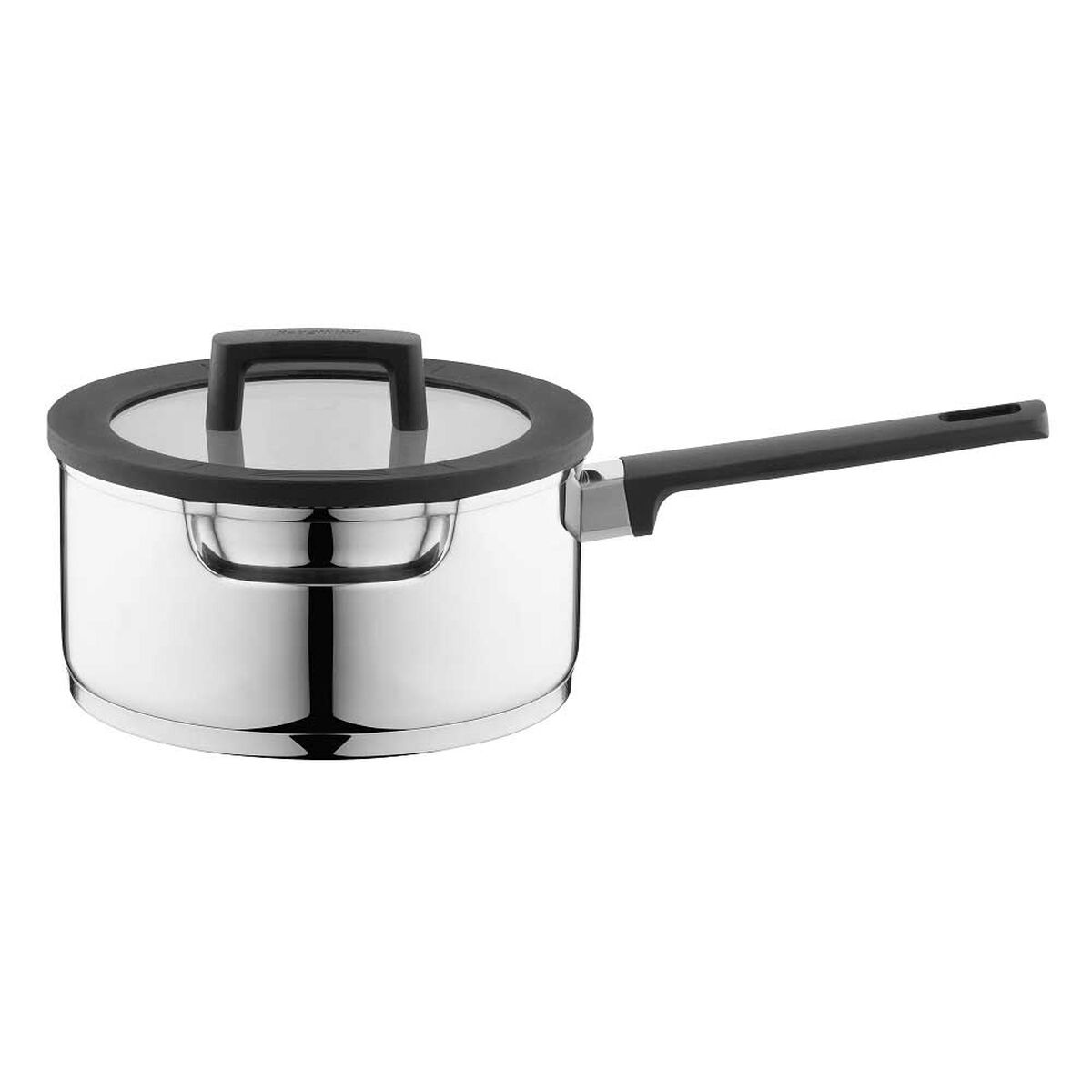 Batería de Ollas  Berghoff Acero Inoxidable Negro 7 Piezas
