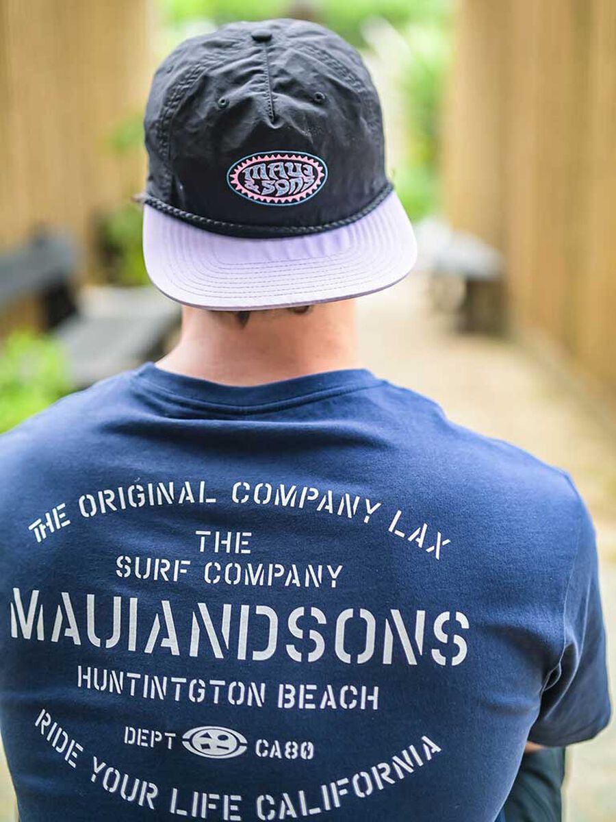 Polera Con Estampado Manga Corta Hombre Maui And Sons