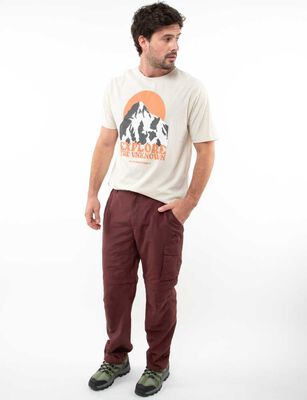 Imagen 2 del producto Pantalón Deportivo Hombre Alpinextrem Burdeo, Gris