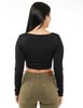 Polera Corset Manga Larga Mujer Icono